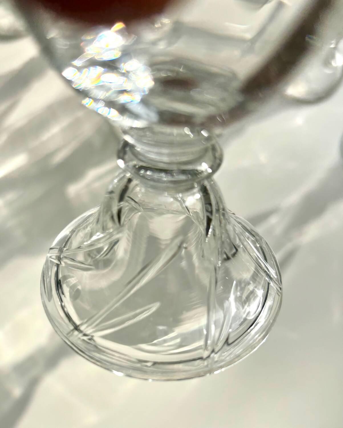 Verres Saint Louis Crystal modèle Cluny