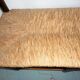 Banc en paille