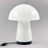 Grande lampe de table en verre en forme de champignon de l'ère spatiale de Limburg, Allemagne, années 1970