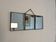 Vintage 1930 triptych mirror barber hairdresser young dancer woman - 19 x