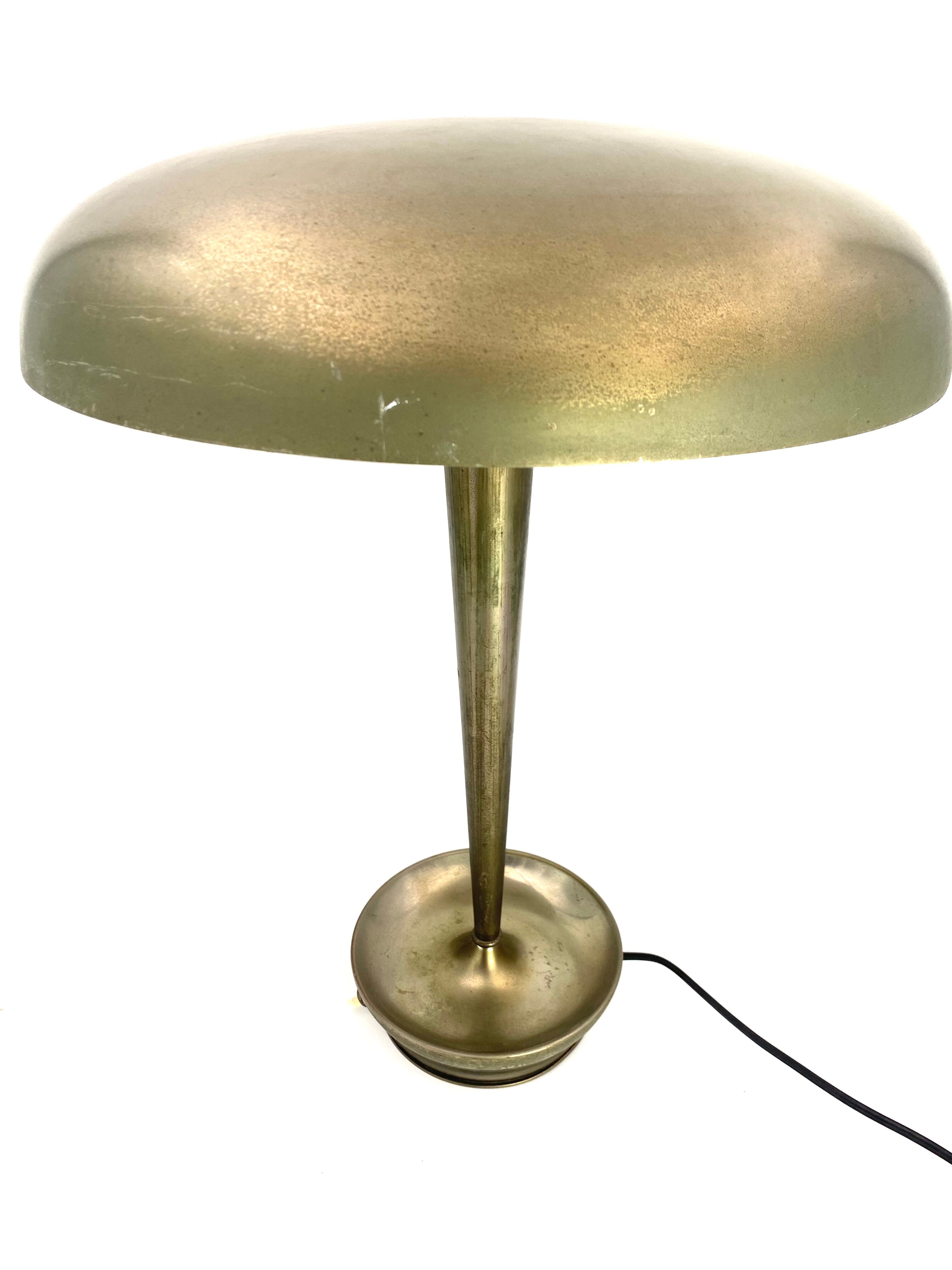 Executive desk lamp model D 4639, Stilnovo, Milan Italy, circa 1950