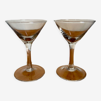 Verres à cocktail vintage