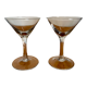 Verres à cocktail vintage