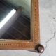 Table d'appoint ou desserte a miroir art deco en marqueterie
