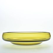 Coupe à fruits en verre soufflé par Claude Morin, circa 1975