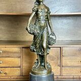 20th century bronze sculpture by Hippolyte François Moreau
