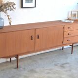 Enfilade danoise en teck * 225 cm