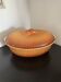 Enamelled ceramic terrine cocotte