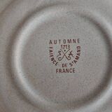 St Amand earthenware coffee service - Autumn model - vintage 1970