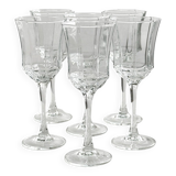 6 verres à eau / vin Luminarc.