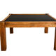 Table basse années 60,opaline et bois