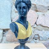 Black and gold Artemis bust