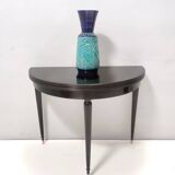 Blue and Teal Ceramic Vase in the style of Bitossi