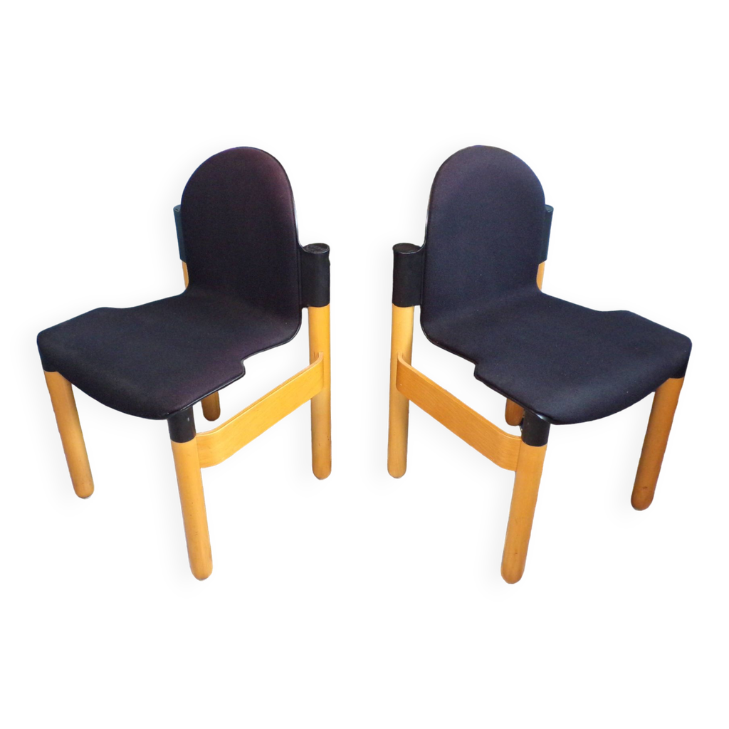 Paire de chaises Thonet Flex 2000 par Gerd Lange | Selency
