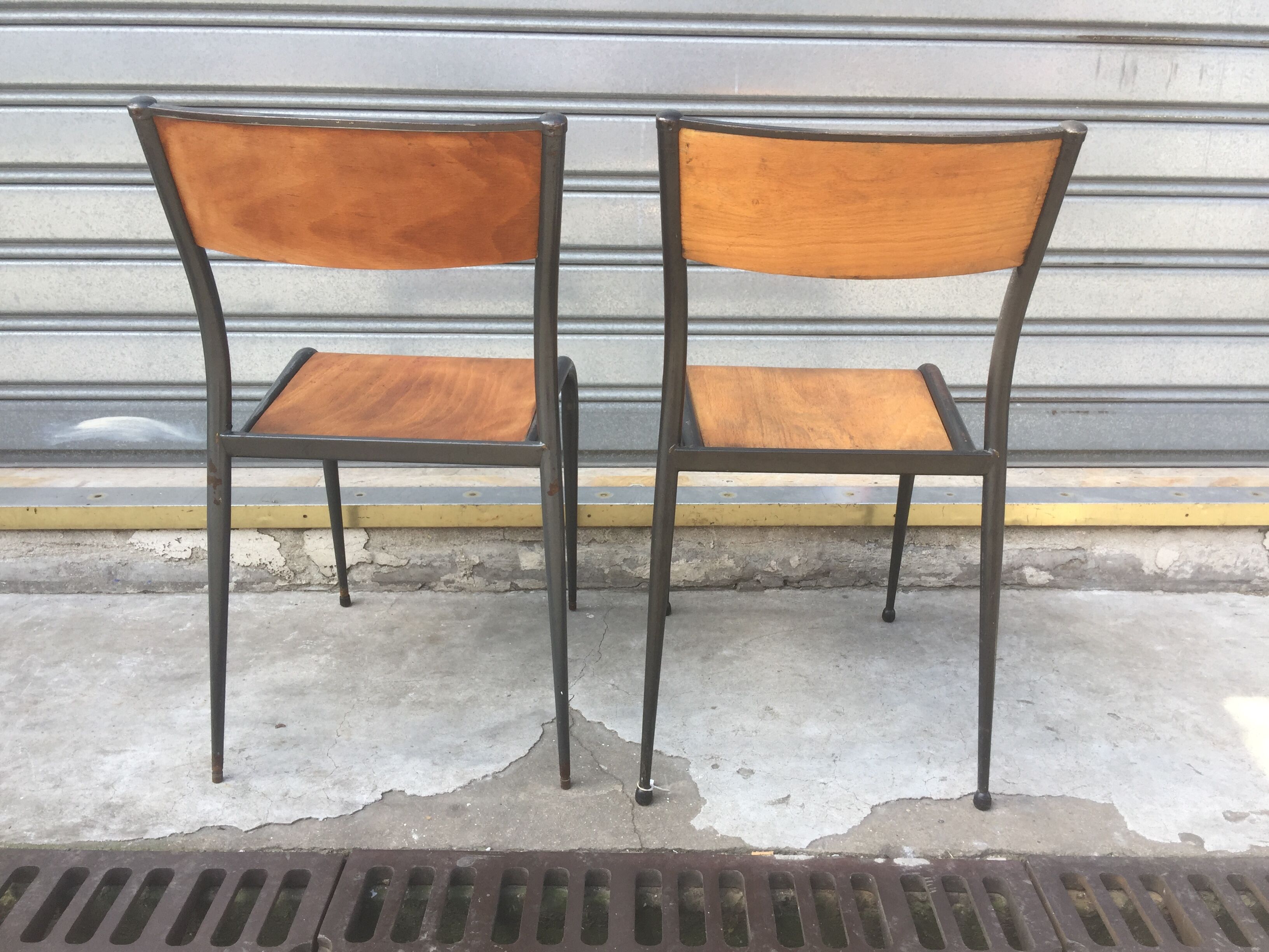 Pair of chairs Mullca 50s