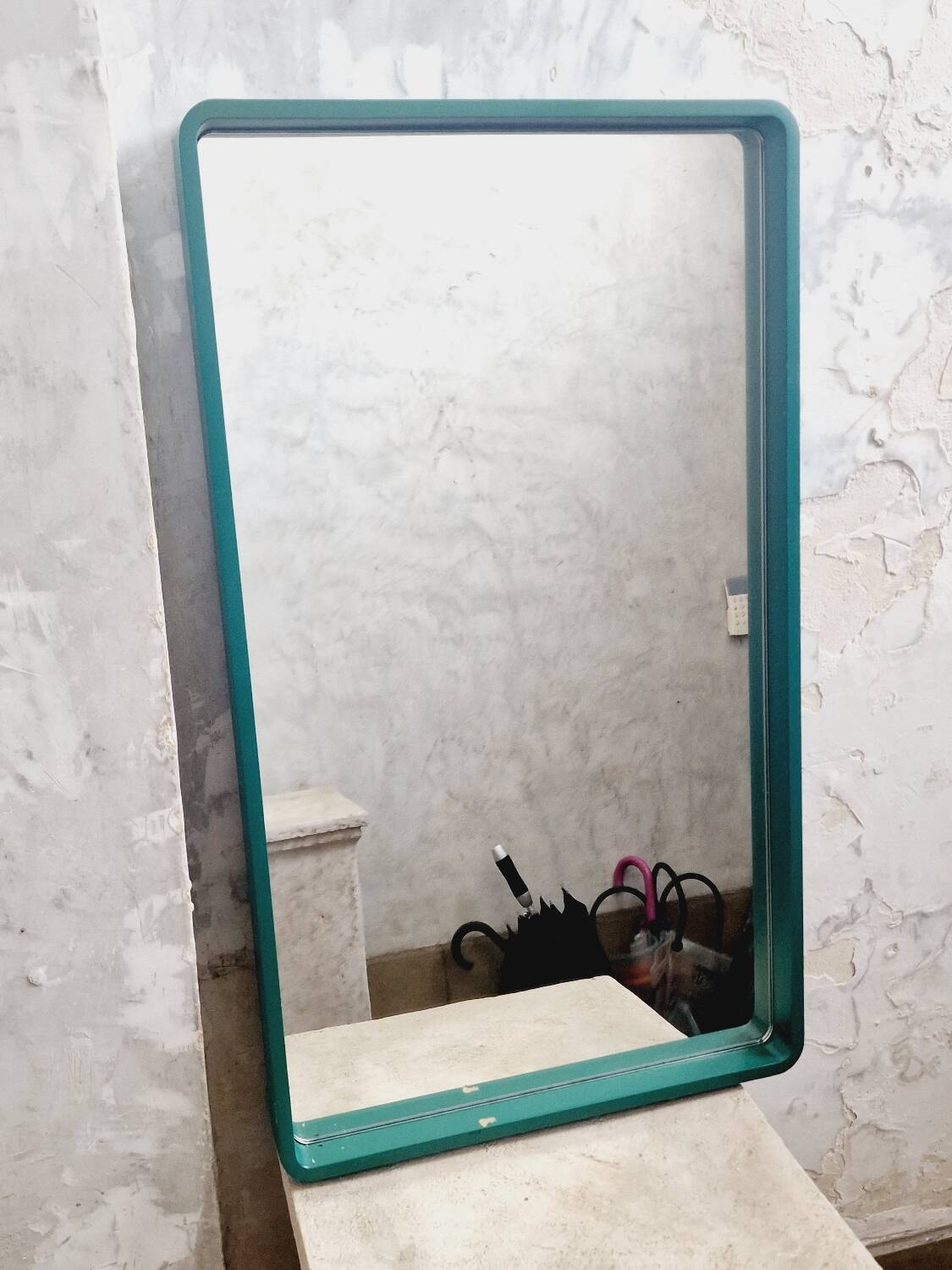 Vintage green schonbuch mirror