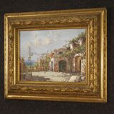 Italian painting signed seascape