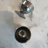 Vintage stainless steel egg cup