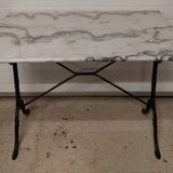 Table bistro heavy marble