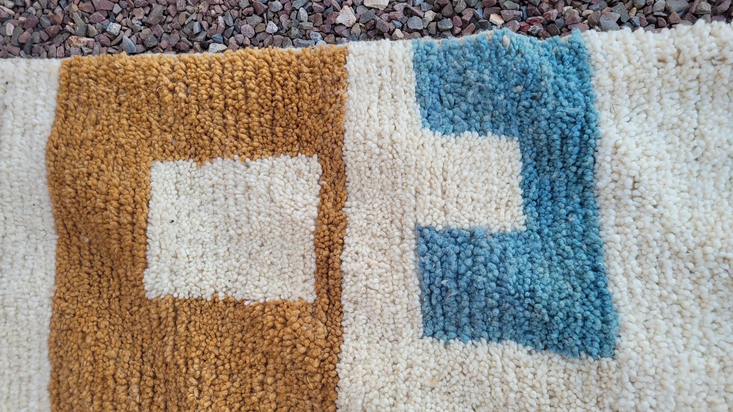 Large handmade Berber rug 3x2 m