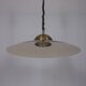 Vintage 70's italian design metal rolling chandelier