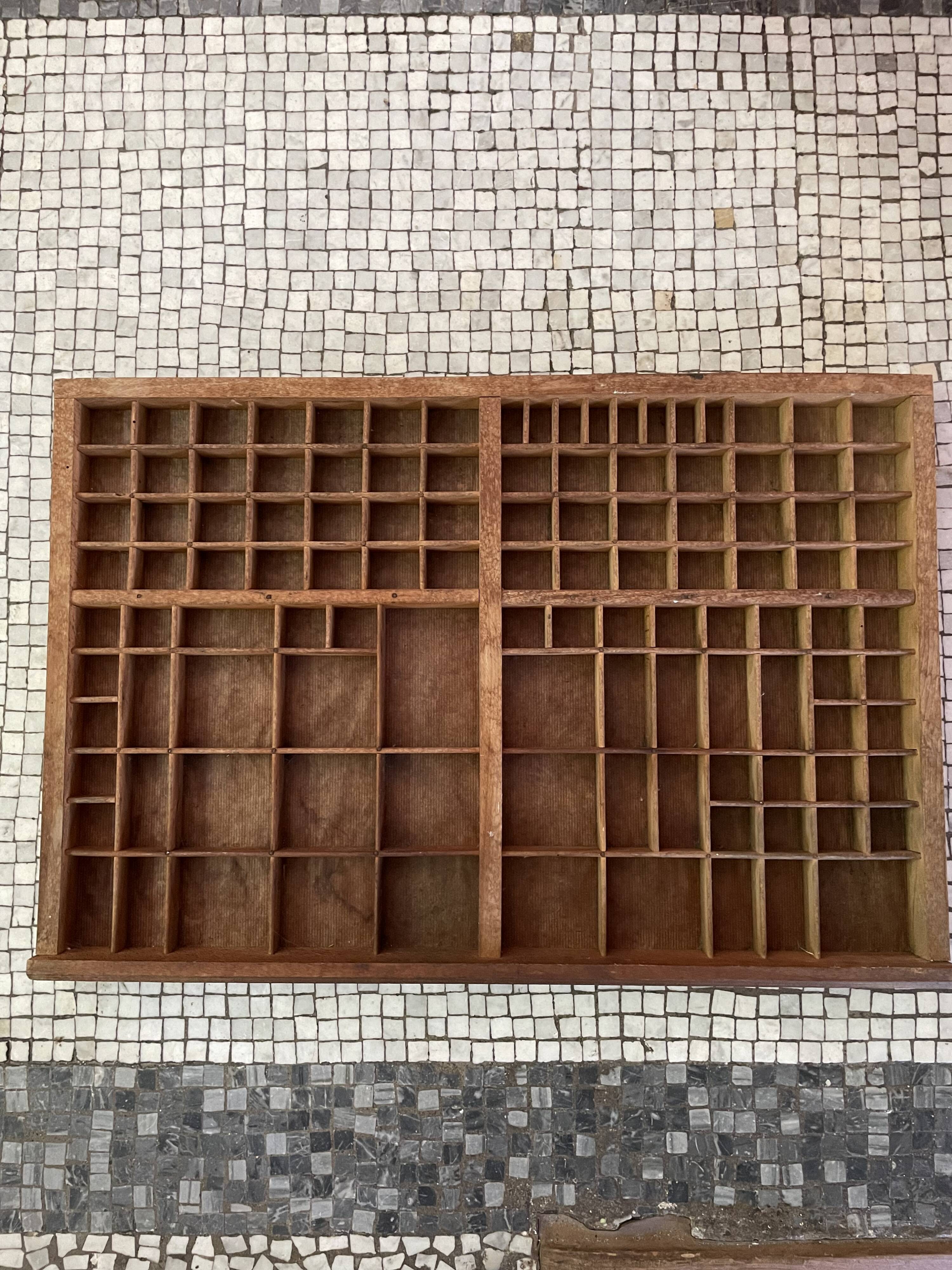 Letterpress drawer