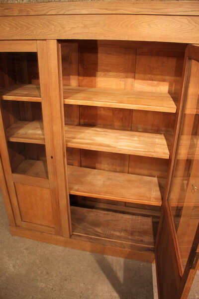 1940 oak glass library