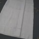 Handmade linen sheet on 3 sides
