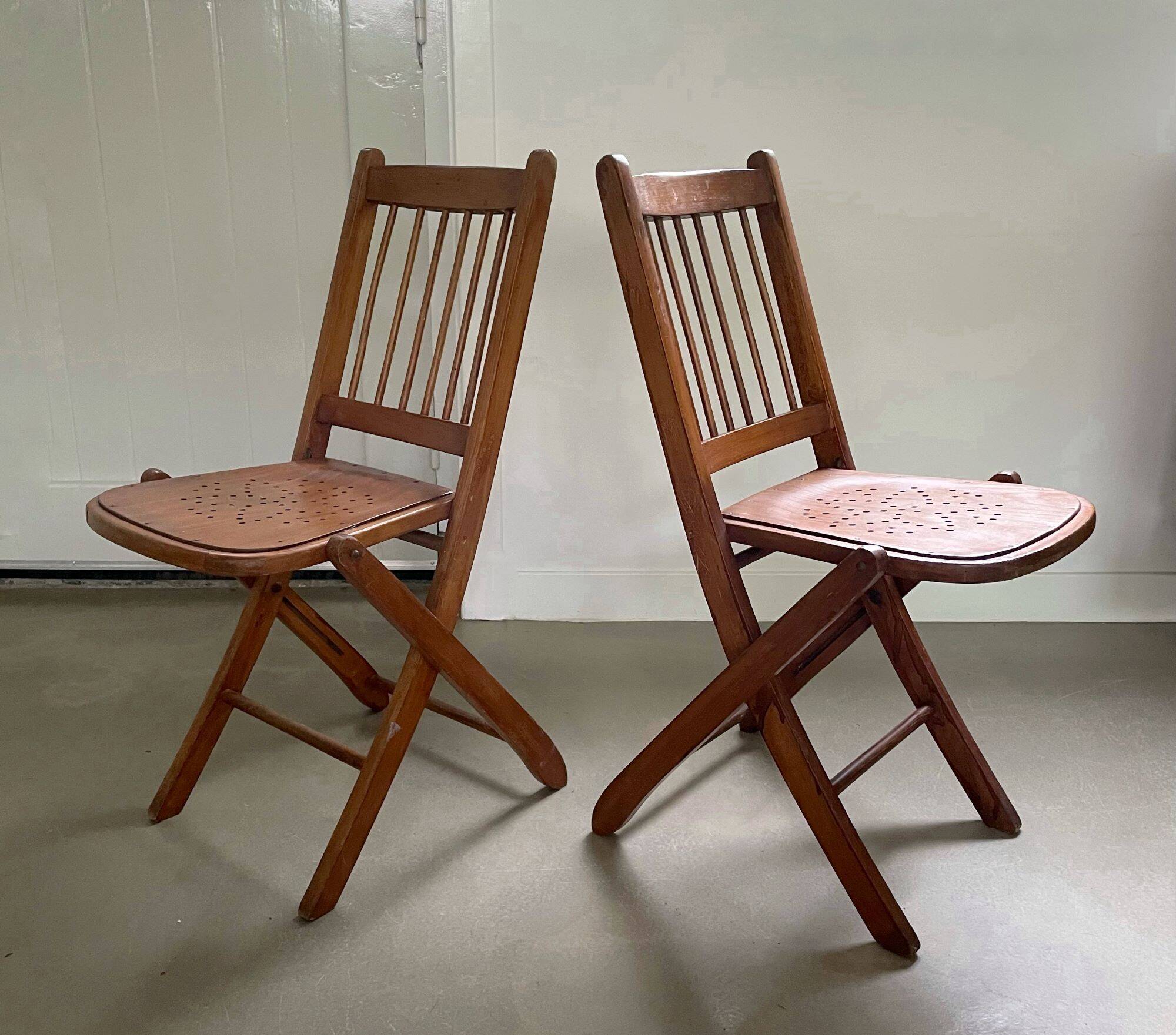 Set folding chair Thonet, 1950s