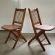 Ensemble de chaises pliantes Thonet, années 1950