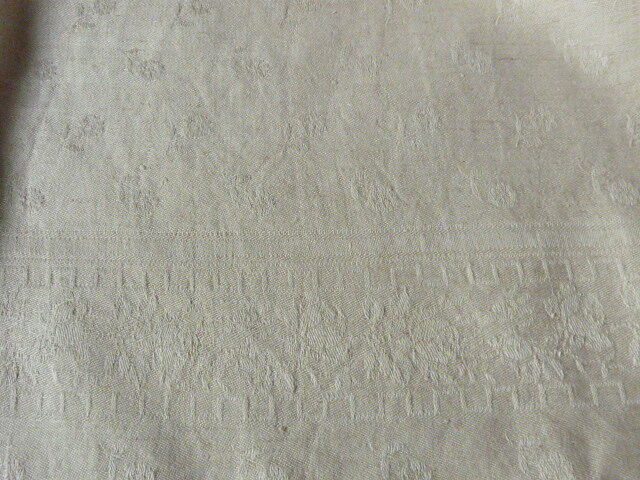 table service Tablecloth,12 Damask napkins and Monograms: FG or FC