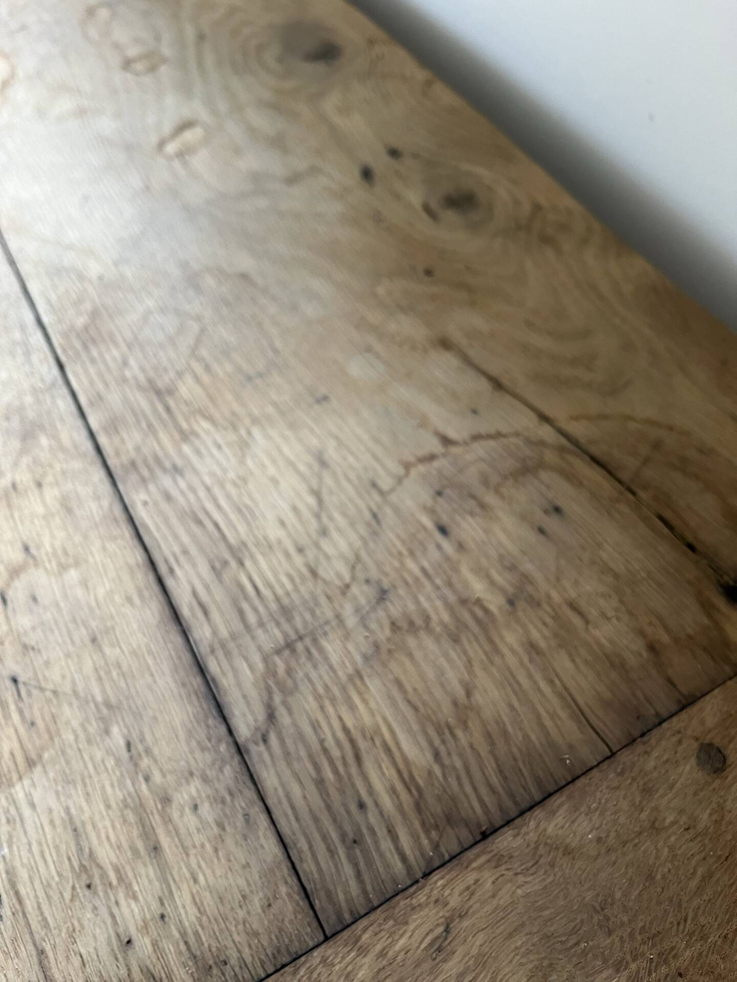 Oak farmhouse table
