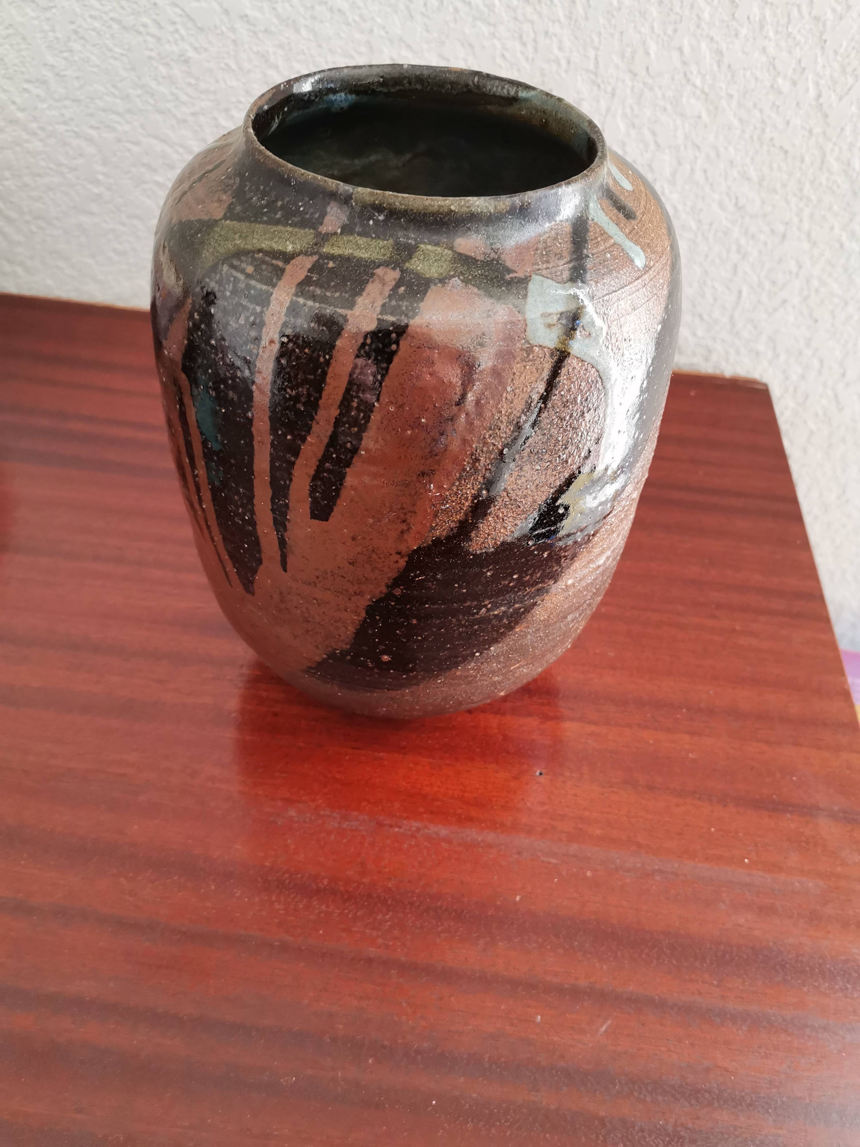 Ceramic vase by Michel VERGNES
