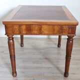 Antique walnut desk, Italy, mid-19th century