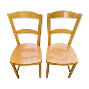 Paire de chaises de bistrot - baumann