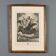 Old etching signed Paolo Caronni "Vision of Ezekiel" 1825