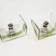 Pair of Murano glass wall lamps by Kalmar, Austria 1970s (2 pairs available)