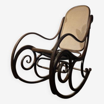 Fauteuil à bascule, original Thonet 1920