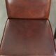 Beautiful and comfortable set of 6 sheepskin dining chairs in English style