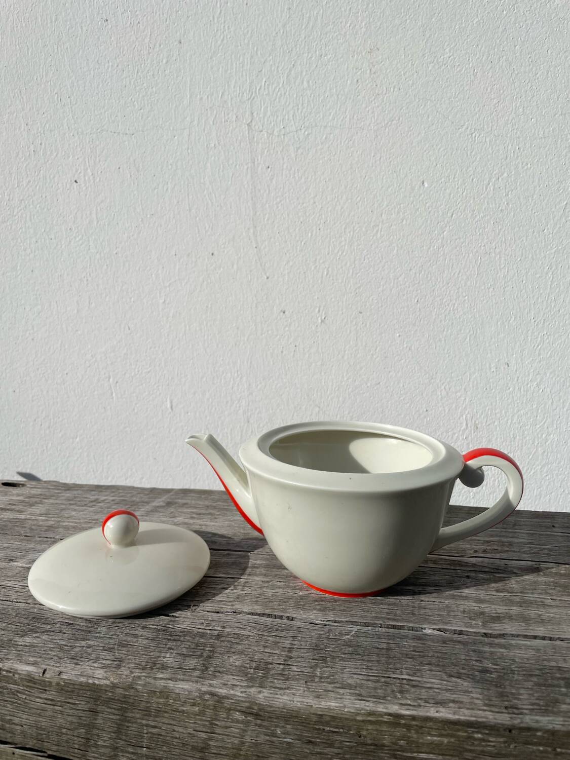 Limoges porcelain teapot 1970