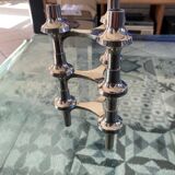 Set of 3 modular candle holders, NAGEL BMF vintage 1970 variant