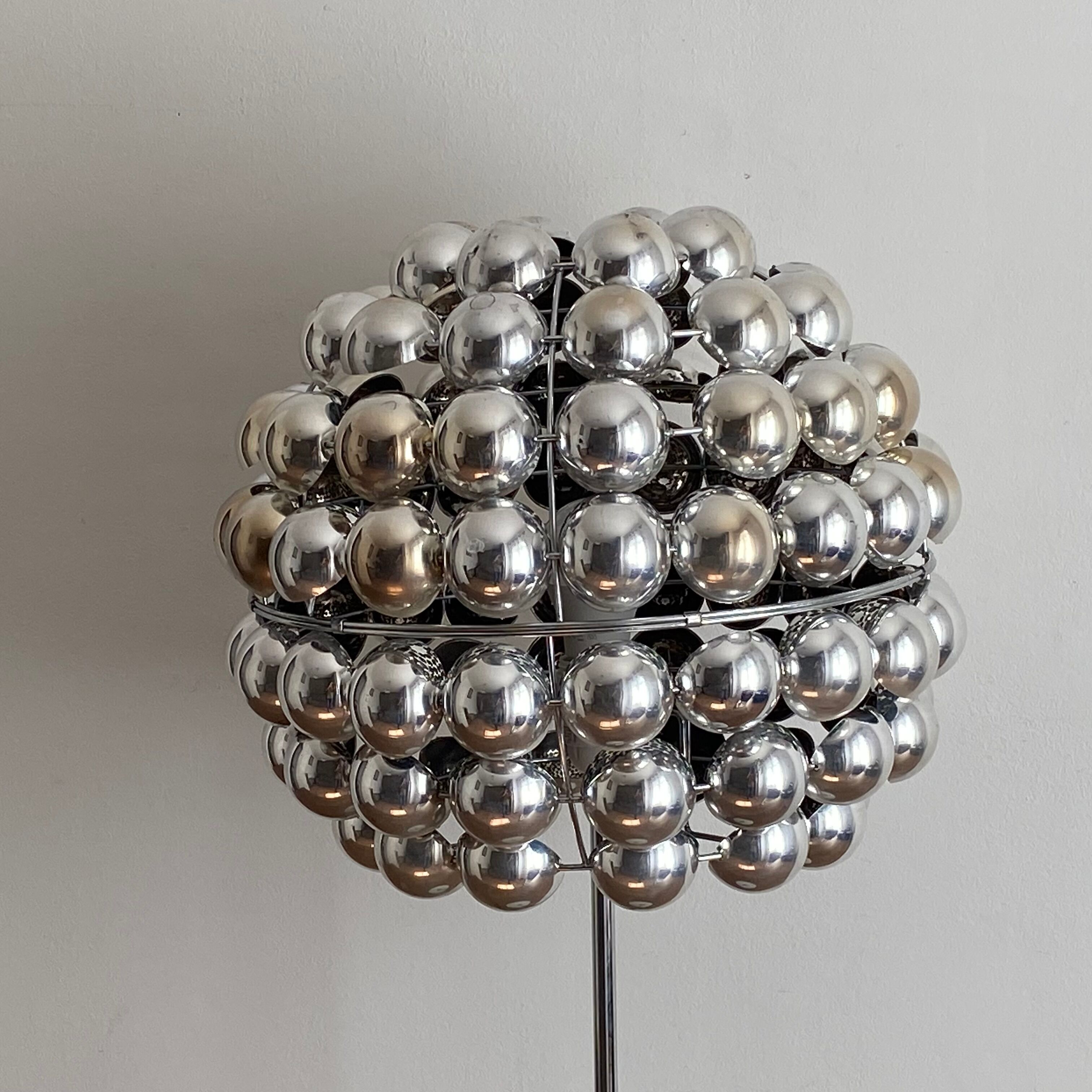 Lampe cinétique space age. 1970.