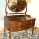 English mahogany chest of drawers