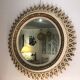 Mirror sun wood 75cm circa 1960