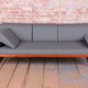 Bauhaus Sofa in Chrome and Beech from Robert Slezak, Czech, 1930s