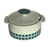 70's duck blue porcelain soupière