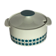 70's duck blue porcelain soupière