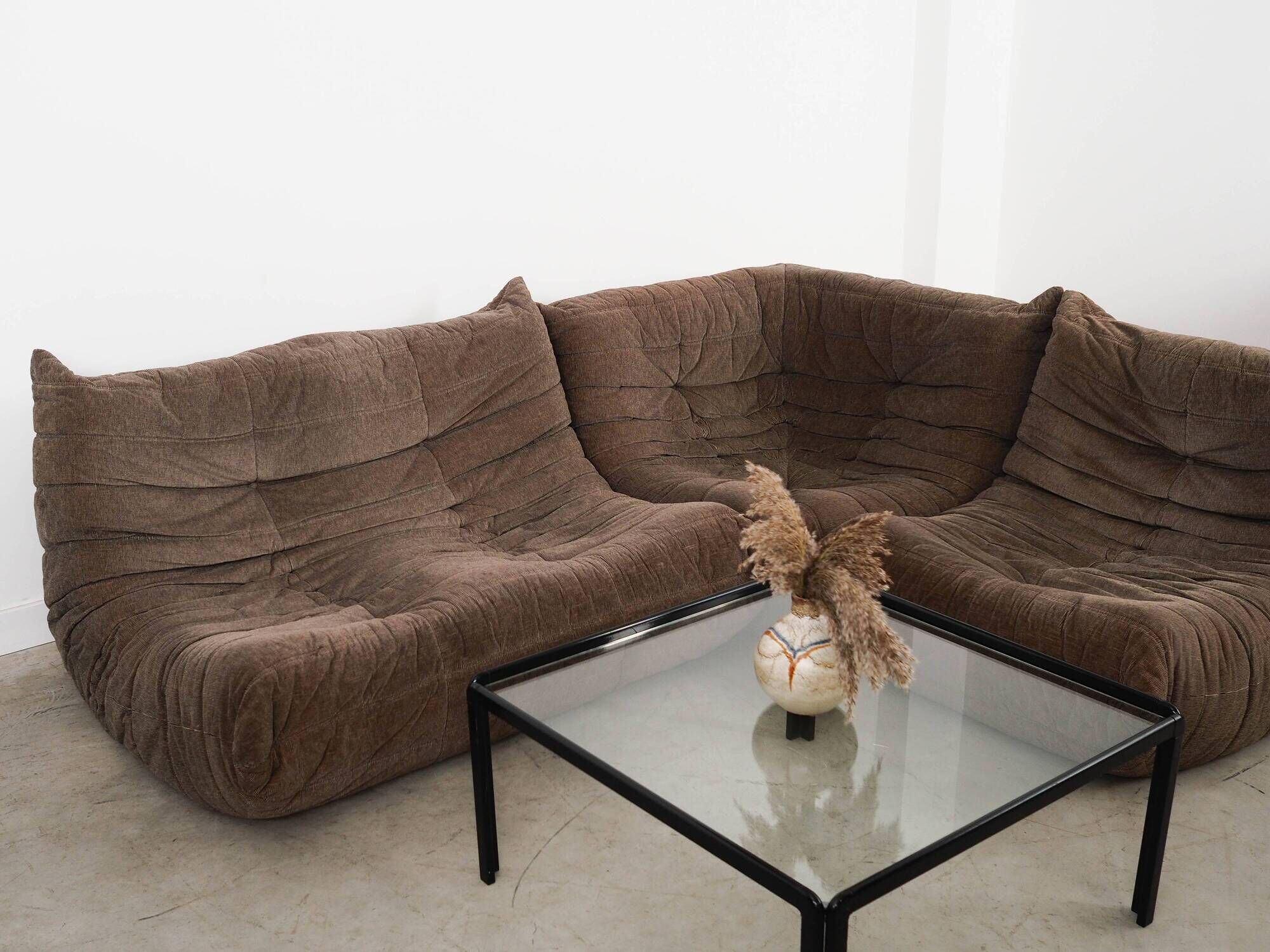 Togo corner sofa, French design, 1970s, designer: Michel Ducaroy, manufactu