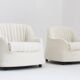 Set of Ciprea armchairs by Afra and Tobia Scarpa for Cassina, 1960s