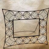 Metal frame and mother-of-pearl design and vintage